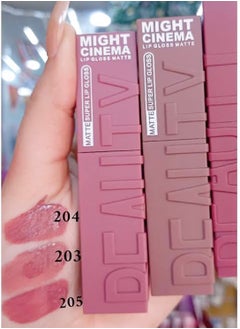 Might Cinema Long lasting matte velvet lipgloss (Might Cinema) 5019-205  - Image 2
