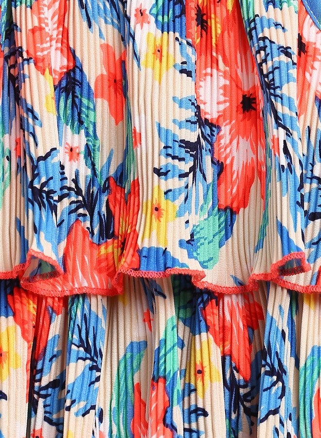 Nautinati Infant Girls Printed Top and Shorts Set | Cotton Blend |Age 0 -3 Years - Image 5