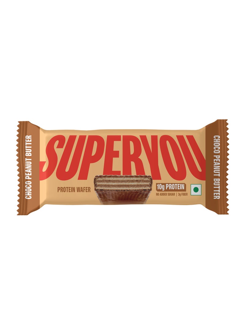 SuperYou Chocolate Peanut Protein Wafer Bar - Image 1