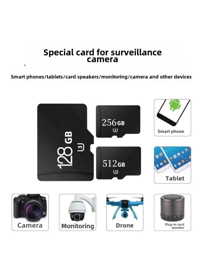 32GB memory card, suitable for memory card monitoring, general high-speed memory cards, cameras, game consoles, etc., special specifications - color: black - capacity: 32GB - Image 4