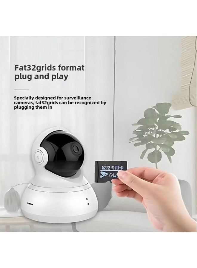 32GB memory card, suitable for memory card monitoring, general high-speed memory cards, cameras, game consoles, etc., special specifications - color: black - capacity: 32GB - Image 2