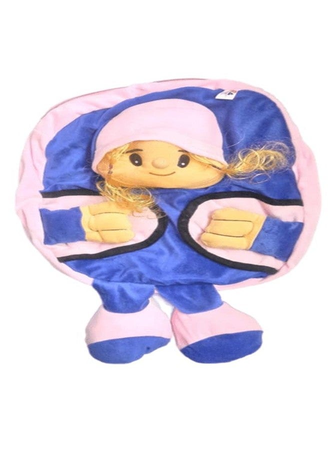 Jai Shree Shyam Kid's Cute Doll School Bag - Multicolor |4 - Image 1