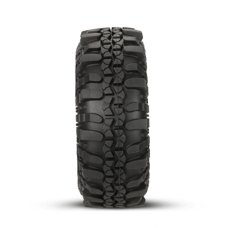 1/10 RC Tires 1.9 Inch Red Upgrade Alloy Wheel Rim - True Beadlock No Gluing Design for 1/10 Rock Crawler - Image 4