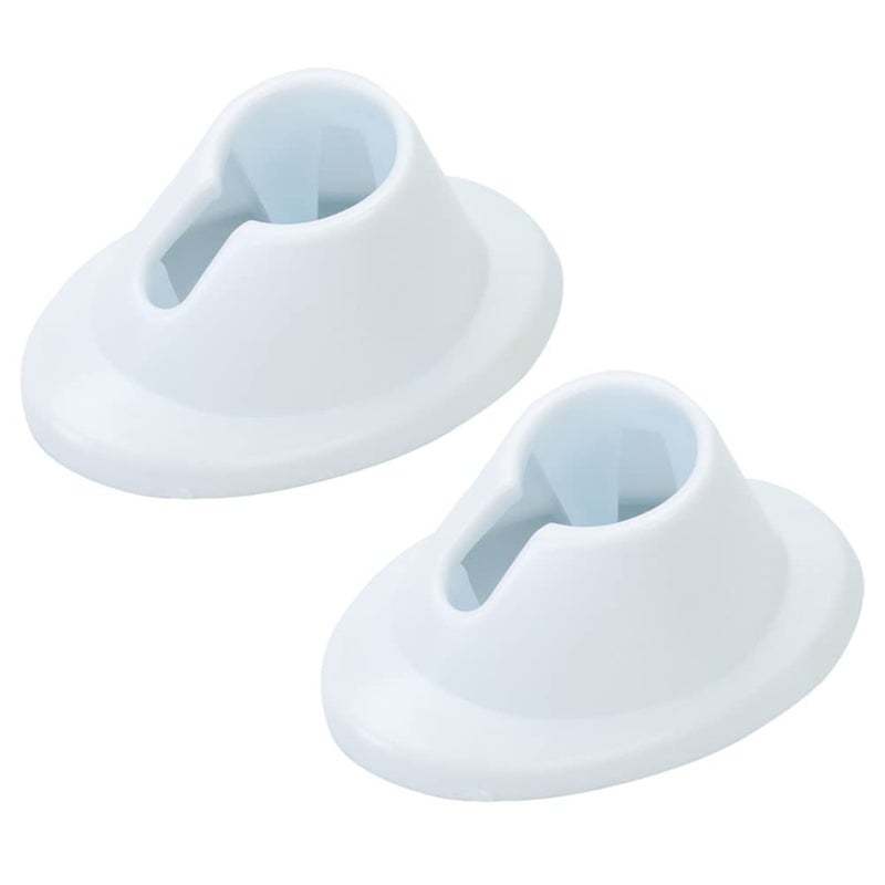 lasenersm 2 Pieces Nail Polish Stand Nail Polish Bottle Stand Nail Polish Bottle Holder Nail Art Display Manicure Tools for Nail Organizer Display White 