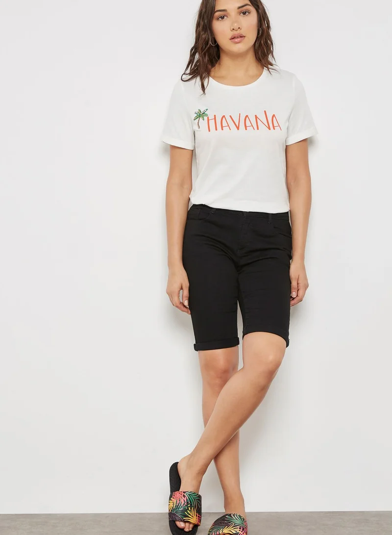 DOROTHY PERKINS Slogan T-Shirt