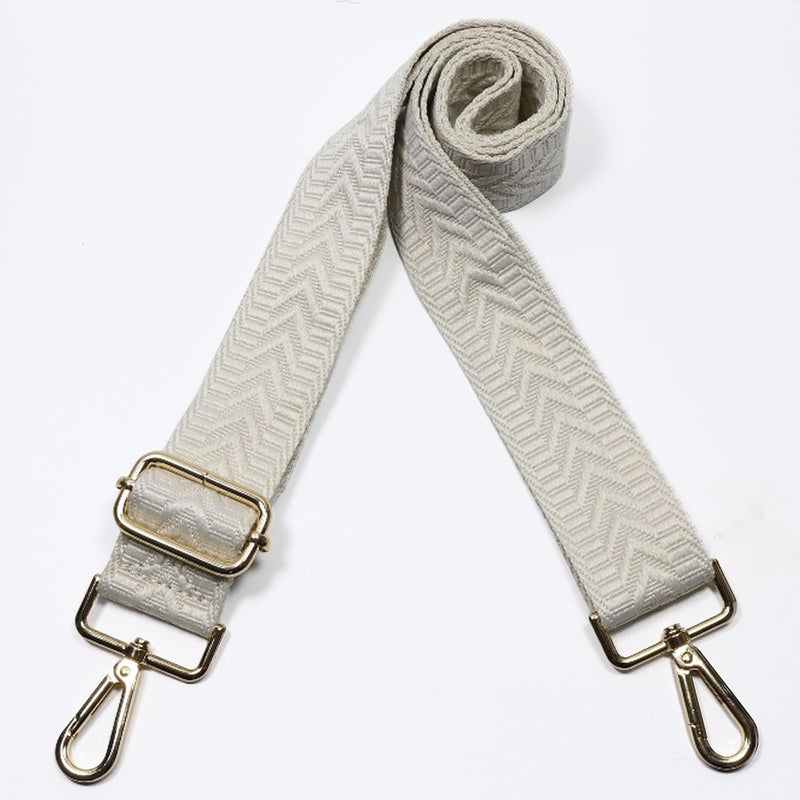 Kolti Purse Strap Replacement Crossbody Handbag Stripe Wide Adjustable - Image 4