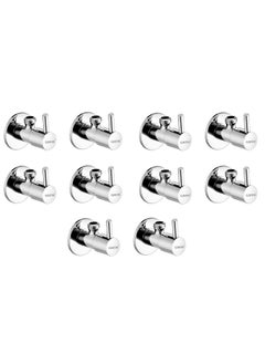CLINTON CLINTON Stainless Steel Chrome Plated Angle Valve_set of 10 Turbo  - Image 1