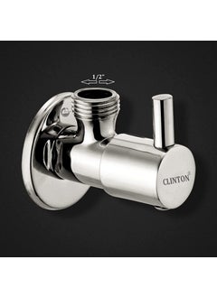 CLINTON CLINTON Stainless Steel Chrome Plated Angle Valve_set of 10 Turbo  - Image 4