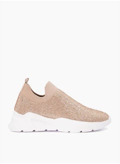 Dune LONDON Elixir Embellished Round Toe Slip On Chunky Sneakers  - Image 4