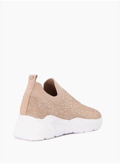 Dune LONDON Elixir Embellished Round Toe Slip On Chunky Sneakers  - Image 2