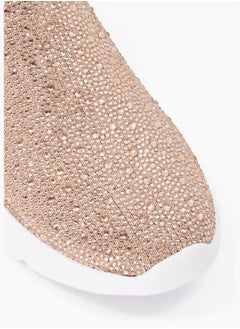 Dune LONDON Elixir Embellished Round Toe Slip On Chunky Sneakers  - Image 3