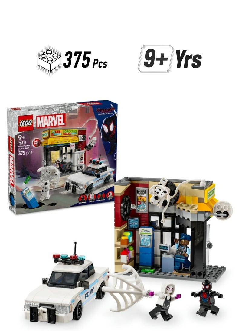 LEGO LEGO Marvel Spider-Verse: Miles Morales vs. The Spot 76311 Building Set (375 Pieces)  - Image 1
