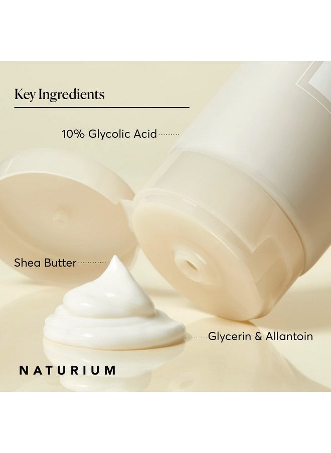 NATURIUM - Naturium The Smoother Glycolic Acid Body Lotion, Resurfacing & Exfoliating Treatment, with 10% Glycolic Acid, 8 oz - Image 1