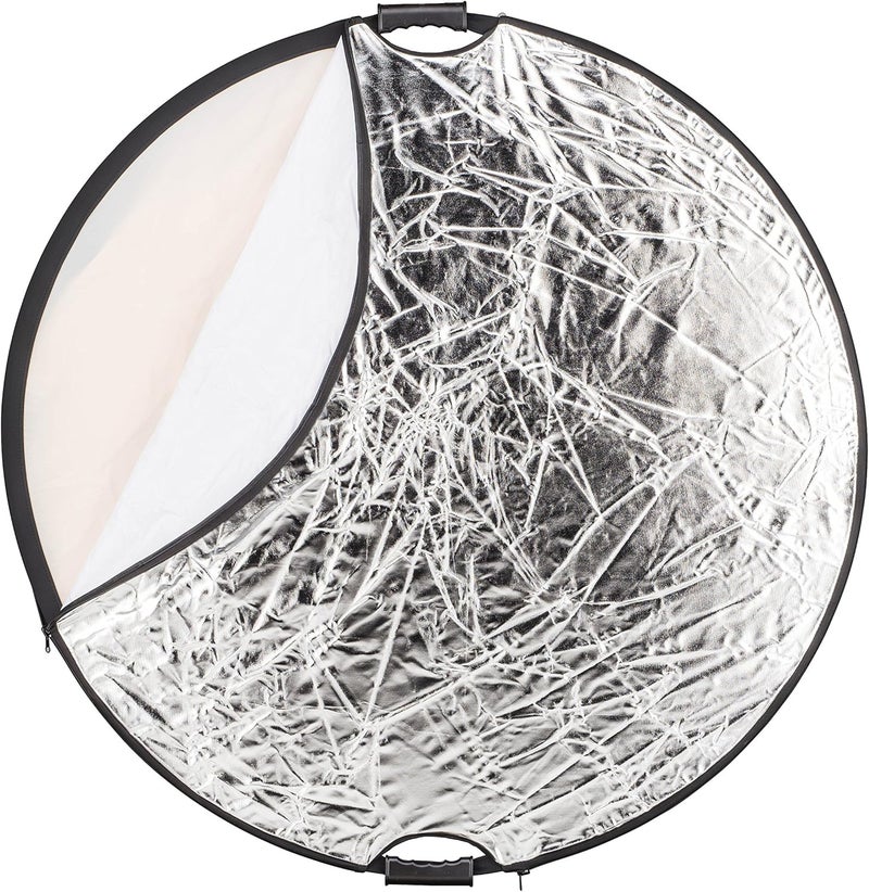 Phottix 5-in-1 Premium Reflector with Handles, Black, 107 cm - Image 3