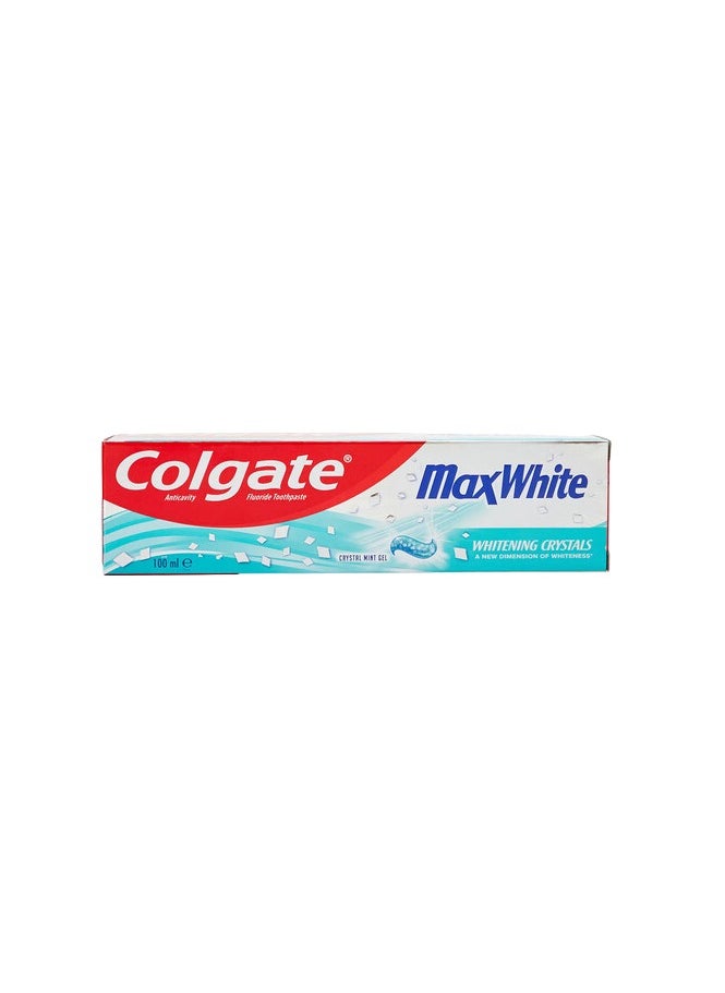 Colgate MaxWhite Whitening Crystals Toothpaste 100ml - pzsku/Z0C72E95672E9B98BC046Z/45/_/1734895982/ac8a2caa-aa5a-440d-a762-df9b5378fe0a