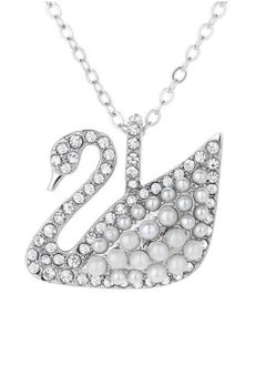 Pearl Swan Necklace