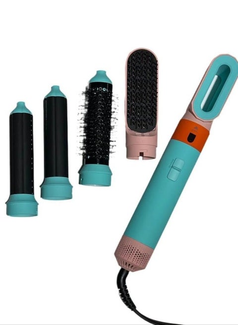 5 in 1 Professional Hair Dryer and Brush with Hot Air and Overheat Protection Technology