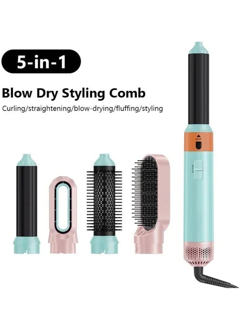 مجفف شعر و فرشاه احترافي 5*1 بهواء ساخن وتقنية الحماية من الحرارة الزائدة - Image 2