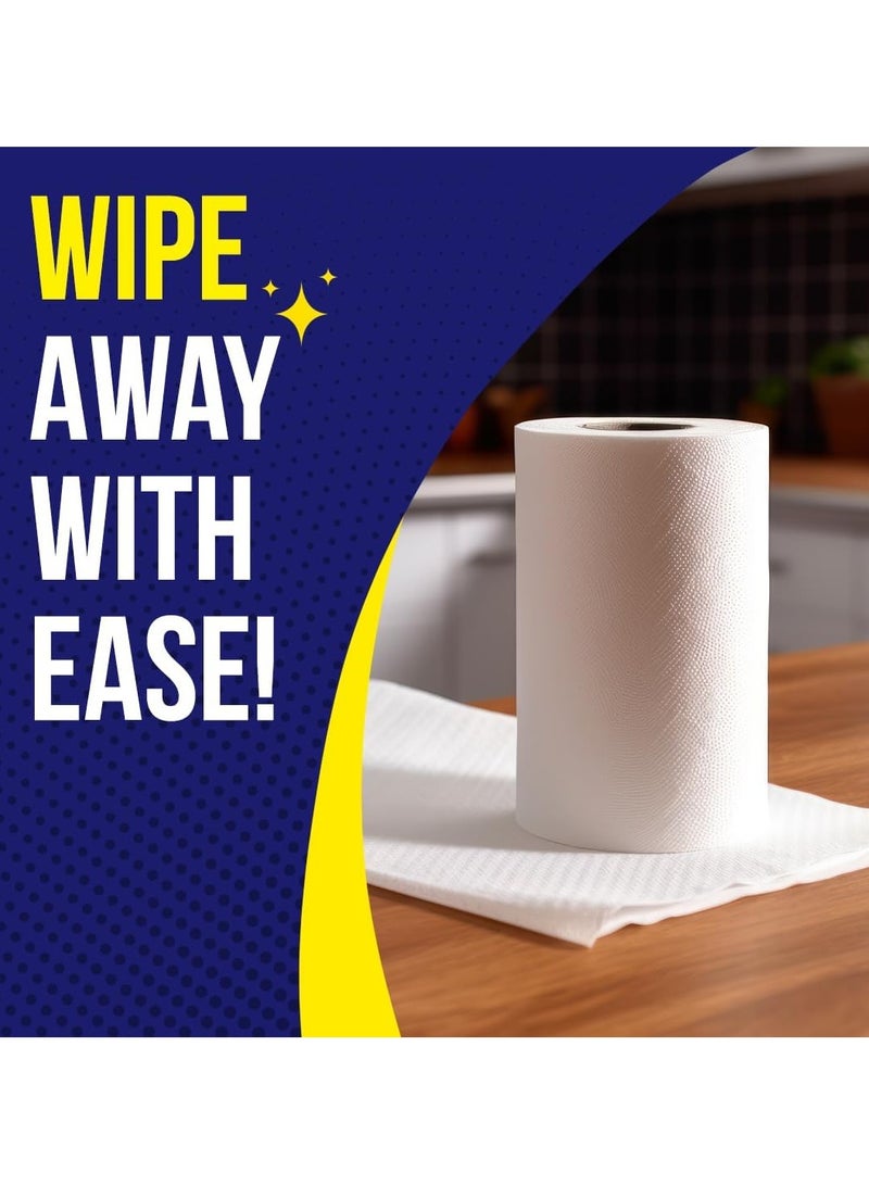 Maxi Supercarta 3-Ply Kitchen Paper Towels, Pack of 3, 210 x 216mm per Sheet, Soft and High Absorbent - Image 4