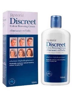 Restoria Discreet Restoria Discreet Hair Colour Restoring Cream 150ml  - Image 1