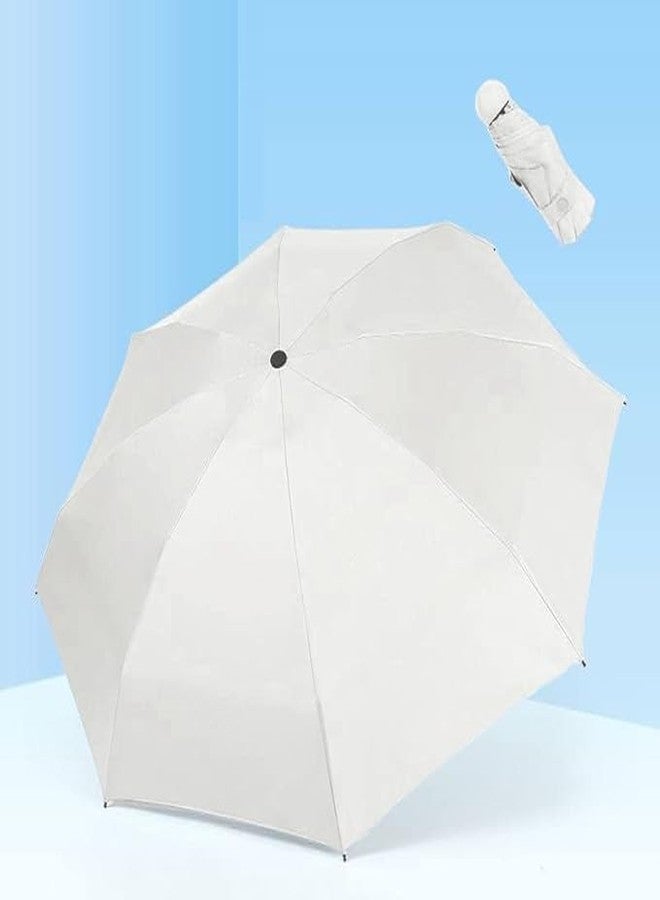 HOMENITY مظلة سفر صغيرة من هومينيتي® - قطعة واحدة مع حافظة - صغيرة الحجم وخفيفة الوزن ومقاومة للرياح - حماية من الأشعة فوق البنفسجية، مظلة قابلة للطي ومقاومة للماء للحقيبة والجيب وحقيبة اليد - مظلة محمولة للشمس والمطر للنساء والرجال - Image 3