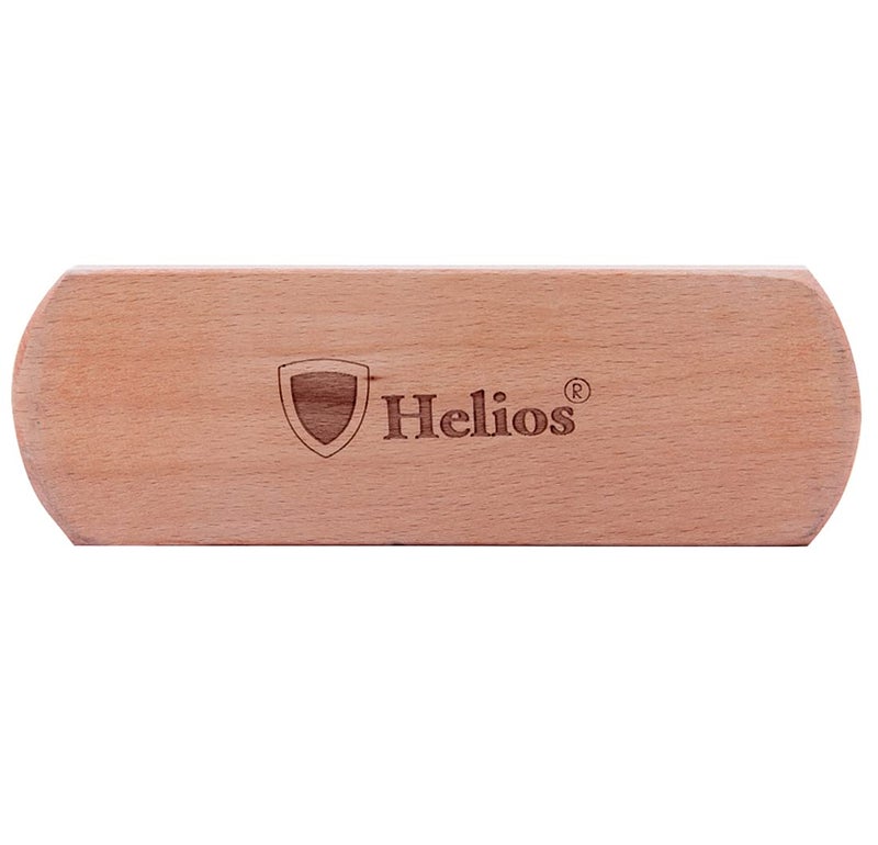 Helios 6.5 Inch 100% Horse Hair Shoe Brush - Big Size | Horse Hair Brush for Genuine Leather Shoes | for Leather Shoes | Cleaning, Polishing, Shining | Horse Hair | Long Bristles, Wooden Handle - Image 5