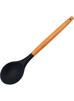 High Quality Silicone Spoon With Wooden Handle Serving Silicone Non Stick Spatula Soup Spoon Easy To Use And Clean - pzsku/Z0C735BA203234710A241Z/45/_/1739789475/86ead7fe-3002-4462-8afe-b82a6ee21e8e