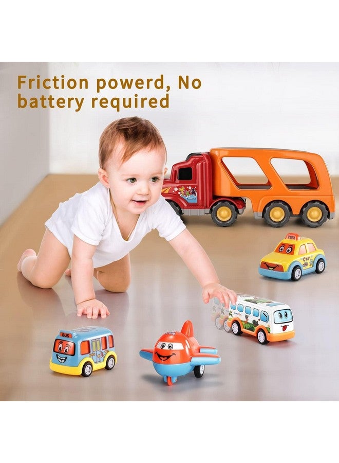 Prime Deals Prime Deals Unbreakable Pull Back Vehicles| Push And Go Crawling Toy For Kids & Children, Power Friction Cars For 3+ Years Old Boys|Girls (Pack Of 3) - Multicolor  - Image 4
