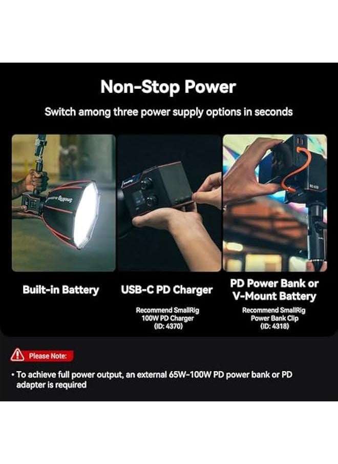 Arabest - SmallRig RC 60B COB Video Light Handheld Bicolor LED Shooting Continuous Output Lite Edition - Image 1