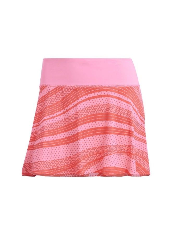Adidas adidas CLUB GRAPHSKIRT Pink Tennis SKIRT for Women - 2XS - Image 1