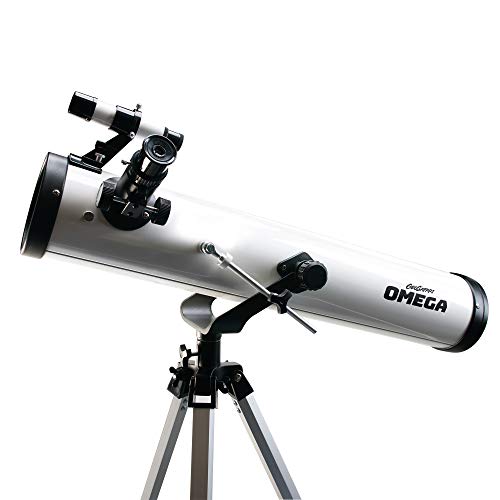 Educational Insights GeoSafari Omega Reflector Telescope Portable Telescope for Kids Teens Adults Supports STEM Learning Great To Explore Space Moon Stars Gift for Boys Girls Ages 8 - Image 5
