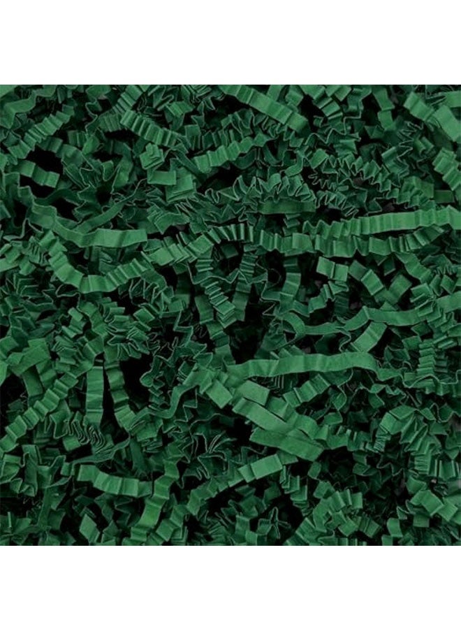 تجعيد قطع الورق العشب وسادة الورق Streamer لعيد الميلاد حفل الزفاف عيد الميلاد عروسة الخطوبة الحرفية صناديق الهدايا أكياس حشو الديكور 100 غرام أخضر - Image 1