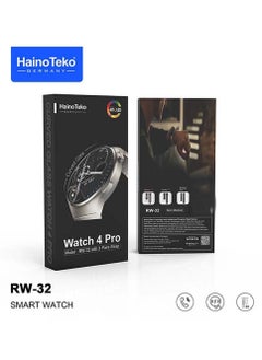 RW 32 watch 4 pro amoled round smart watch HD curved display with three set strap and wireless charger - pzsku/Z0C73BAC08F5F76B0ADE7Z/45/_/1725177894/3bfb3e3f-ad1b-4d29-b782-e7f344c5152a