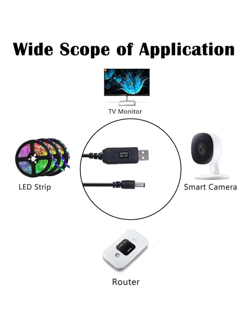 USB DC 5V to 12V Cable Power Any Router Emergency - pzsku/Z0C73D718E58935150854Z/45/_/1703076084/a89222bc-5b07-46b0-95bf-9e4b141af4e5