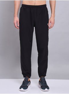 Solid Woven Track Pants by Styli