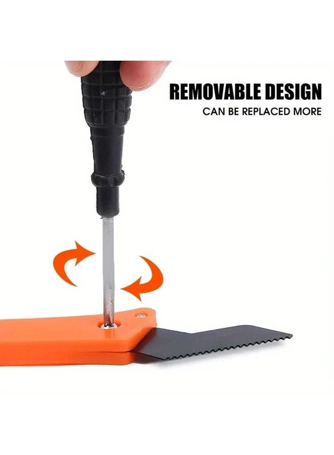 1 Knife Carbide Grout Removal Tool For Tile Wall Floor Scraping Wallpaper Paint - Image 4
