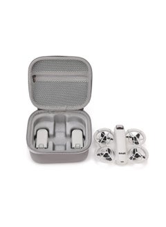 Generic Bkano Is Suitable For DJI Neo Bag For DJI Neo Cosmetics Bag Storage Box Stand-Alone Version Bag Stand-Alone Bag Portable Bag-Color:Neo Stand-alone Version Gray Pu Shoulder Storage Box-Size:About 17.5*16*8.9cm  - Image 5