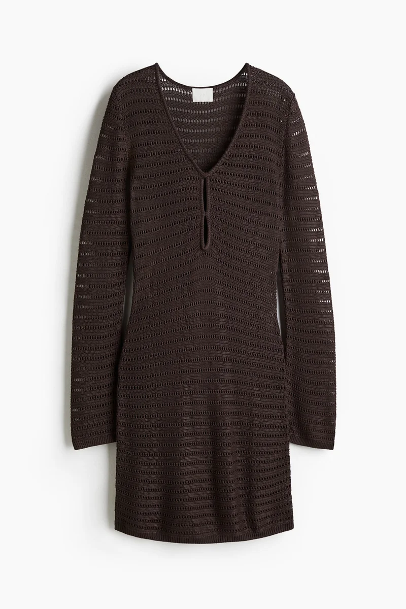 H&M Pointelle-knit dress