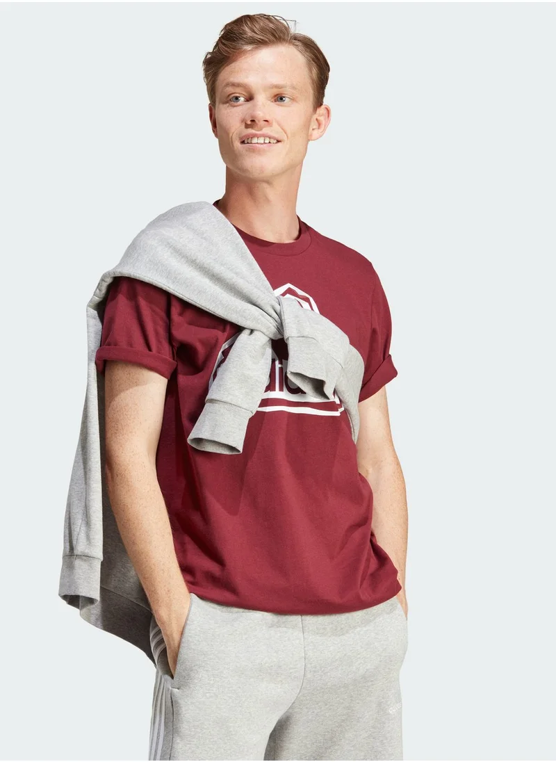 Adidas Folded Badge Of Sport T-Shirt