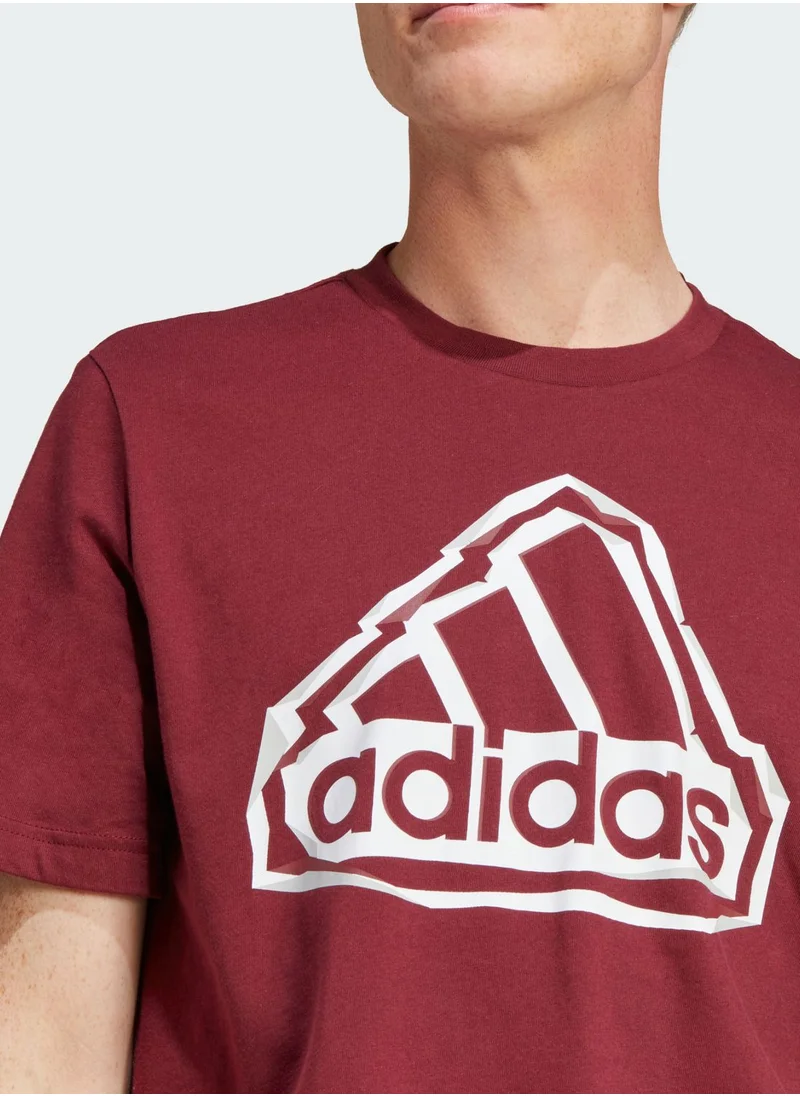 Adidas Folded Badge Of Sport T-Shirt