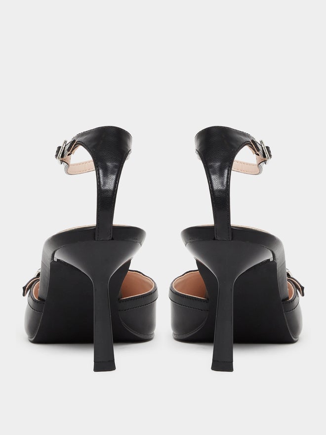 Raid Bexlie Ankle Strap Pointed Toe Shoes - Image 5