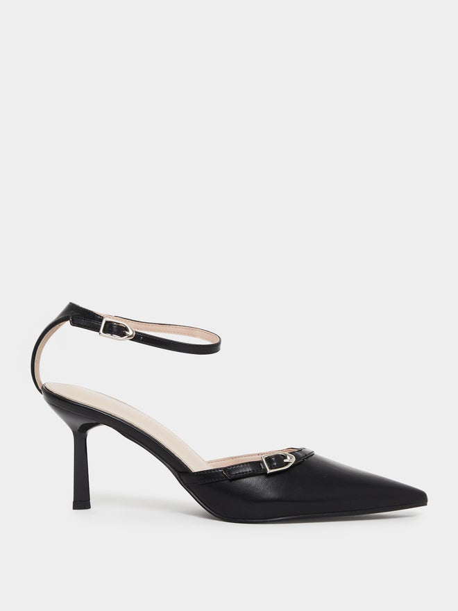 Raid Bexlie Ankle Strap Pointed Toe Shoes - Image 2