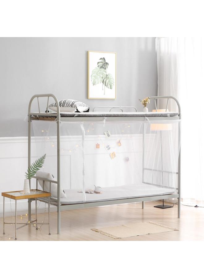 Bluejw Student Dormitory Zipper Mosquito Net Dust Top 0.9m Upper And Lower Bunk Bedroom 1m Single Double Bed 1.2 Household 1.5 Meters - Image 1