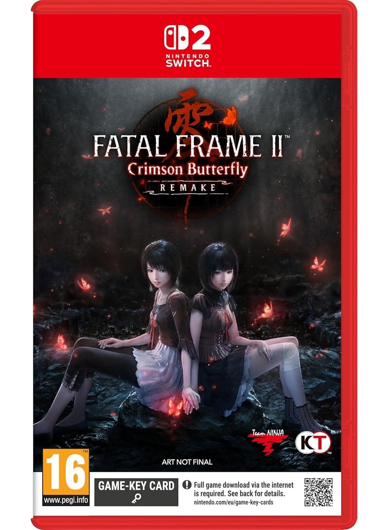 كوي تيكمو Fatal Frame II: Crimson Butterfly Remake - 2 [Game-Key Card] - nintendo_switch - Image 1