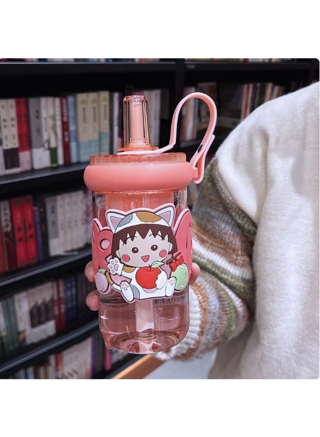 Generic Brand Cute Chibi Maruko Chan Water Bottle - Image 2