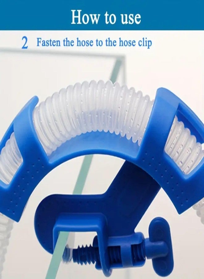 VAYINATO® 1 Pcs (Screw Type) Aquarium Supplies Fish Tank Hose Holder, Water Pipe Fixed Clamp Clip for Fish Tank - Stable & Scratch-Free by Petzlifeworld - Image 3