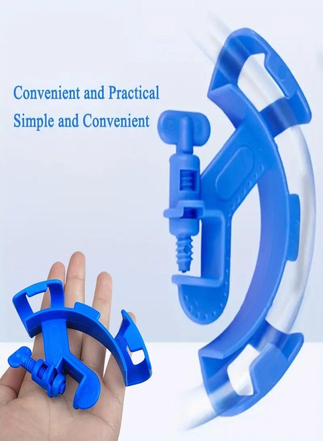 VAYINATO® 1 Pcs (Screw Type) Aquarium Supplies Fish Tank Hose Holder, Water Pipe Fixed Clamp Clip for Fish Tank - Stable & Scratch-Free by Petzlifeworld - Image 4