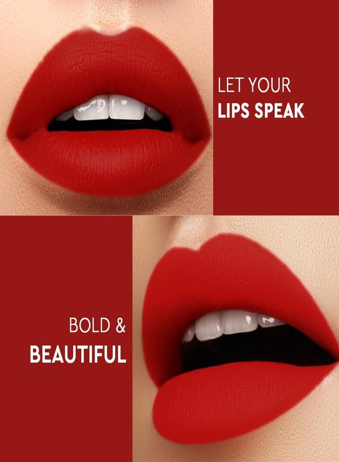 C2P PROFESSIONAL MAKEUP C2P Pro Slice Lipsticks for Women | Transfer Proof Long Lasting Lipstick Waterproof | Lasts upto 8hrs | Enriched With Shea Butter & Vitamin-E | 1.7 gm - RED KISS 104 - Image 2