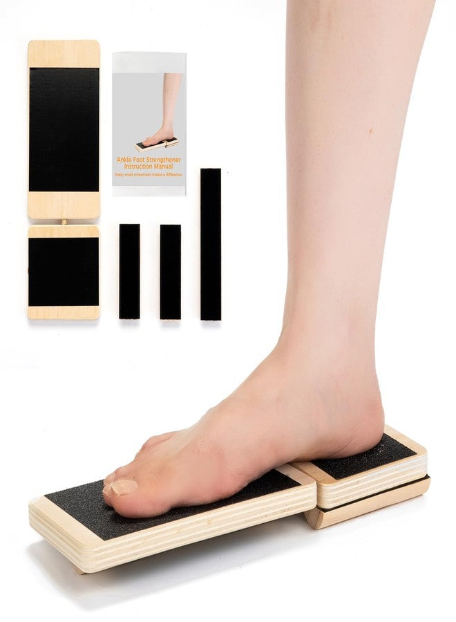 Tzuoen Ankle Foot Strengthener Exerciser for Sprained, Single Leg Balance Board - Image 1