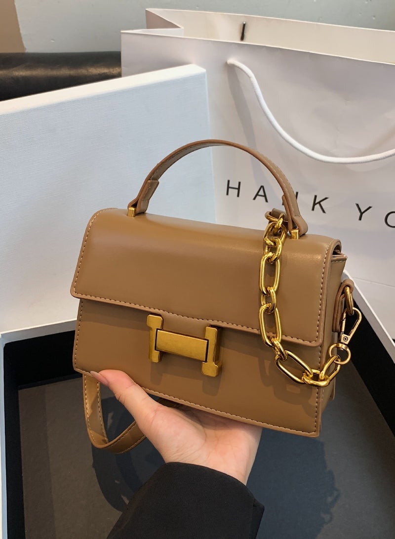Mark Fairwhale New Fashionable And Minimalist Hand-held Single-shoulder And Crossbody Bag 